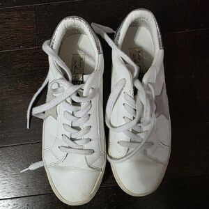 Vintage Havana White Leather Sneakers Sz 7.5